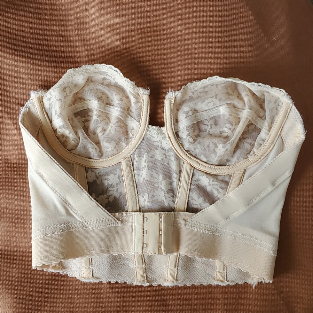 Backless True Vintage Underwire Corset/Bustier - image 3